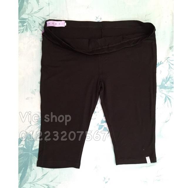 (Sỉ, lẻ)Legging bầu cotton lửng chất đẹp (có video)