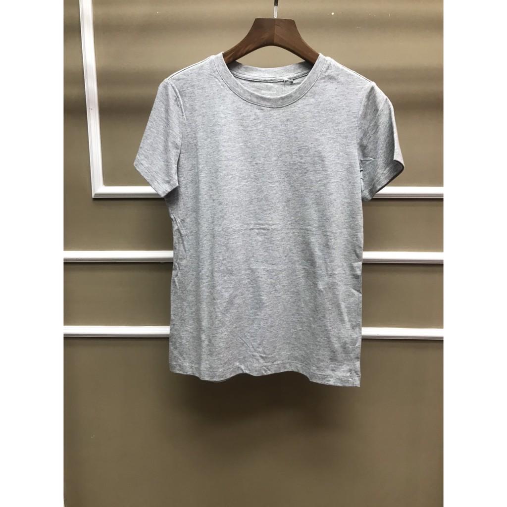 Áo phông cổ tròn basic, cotton co dãn 2 chiều mặc mát, thấm hút mồ hôi