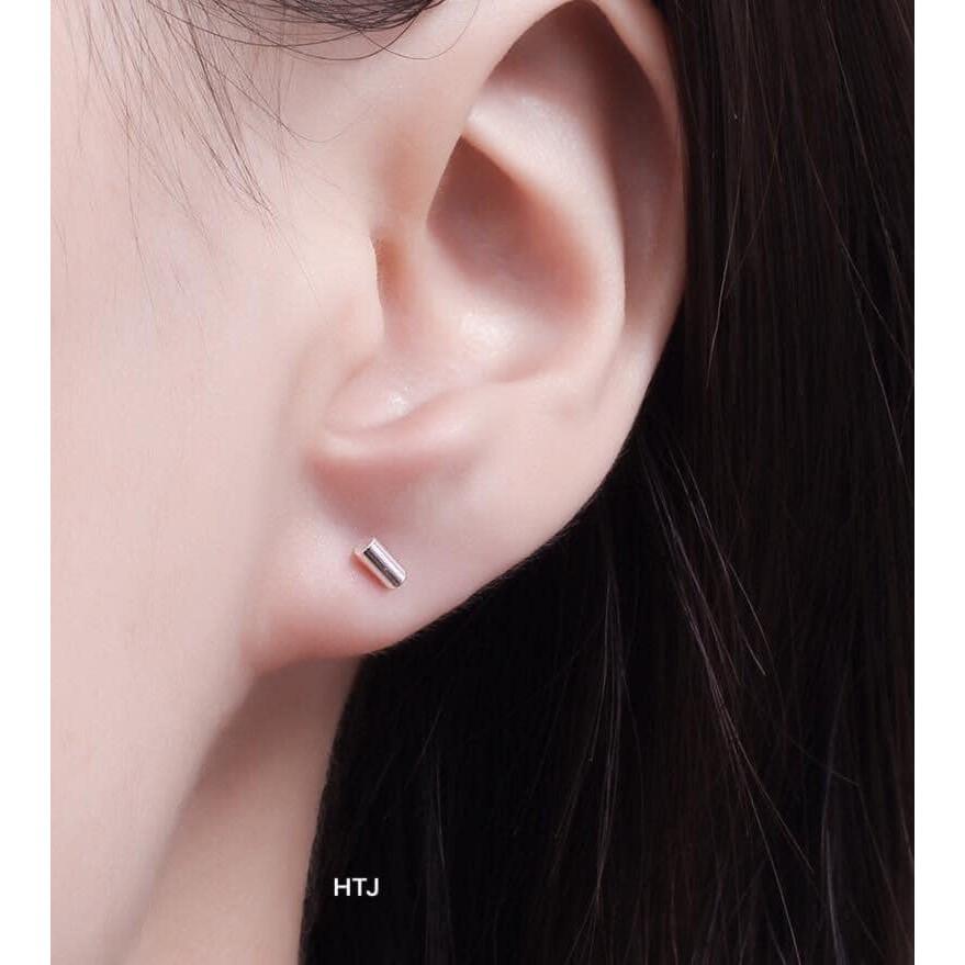 BÔNG TAI BẠC HÌNH THANH XINH XẮN BẠC TA -