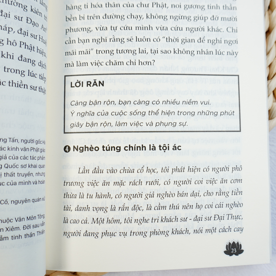 Combo 4 Cuốn Sách : Cho Là Nhận - Tâm Thanh Tĩnh, Đời Ắt An Yên - Đại Sư Tinh Vân