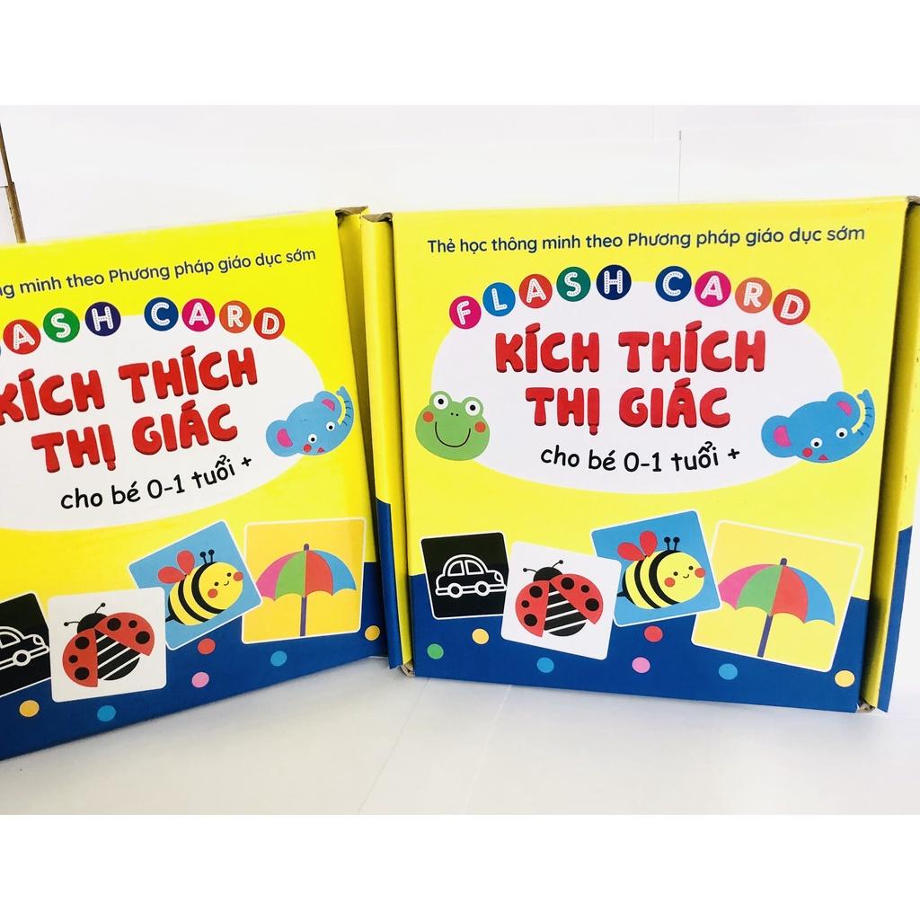 Thẻ Học Thông Minh Flashcard Kích Thích Thị Giác Cho Bé Từ 0-1 Tuổi Theo Phương Pháp Giáo Dục Sớm - Đồ Chơi Vinatoys