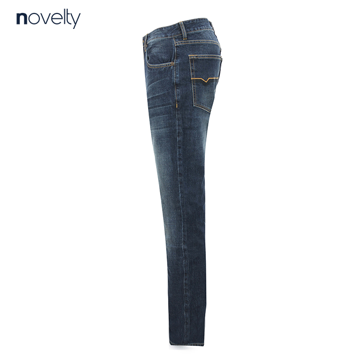 Quần Jeans dài nam Novelty ống suông NQJMMTNCSI1701190