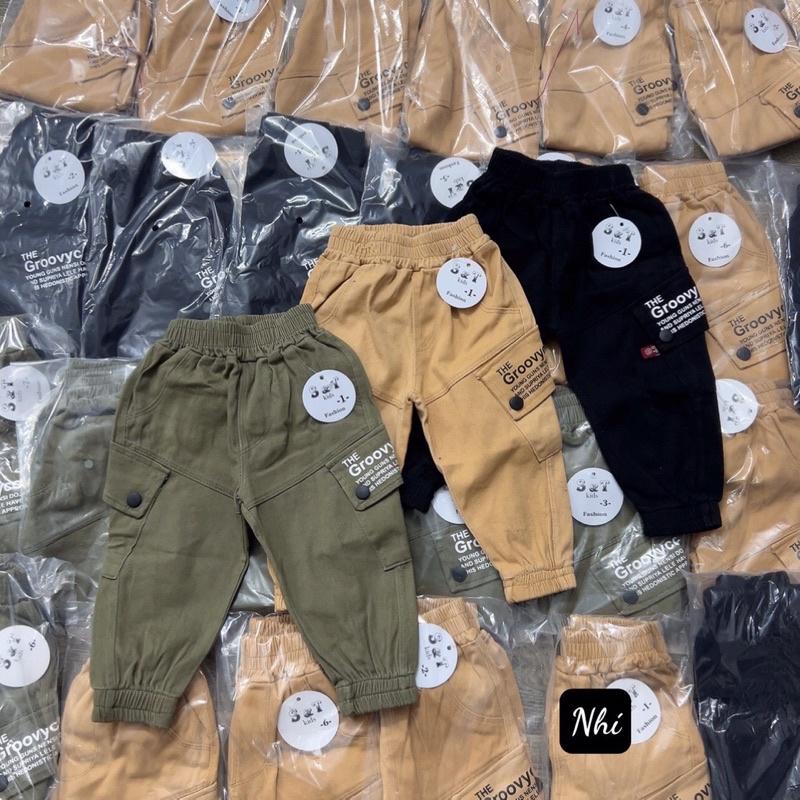 QUẦN KAKI TÚI HỘP CHO BÉ TRAI