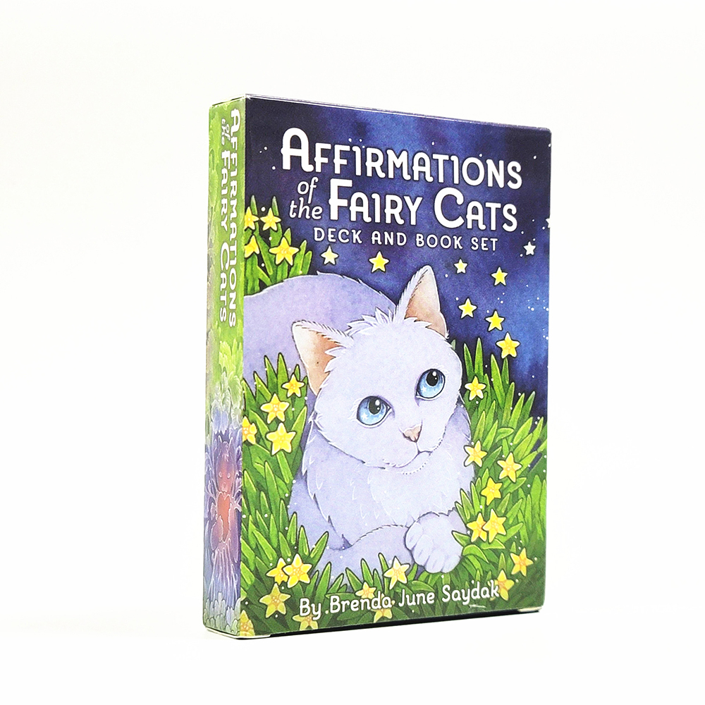 Bộ bài Affirmations of the Fairy Cats Deck 41 Lá bài Chú mèo tiên tri chữa lành tâm hồn