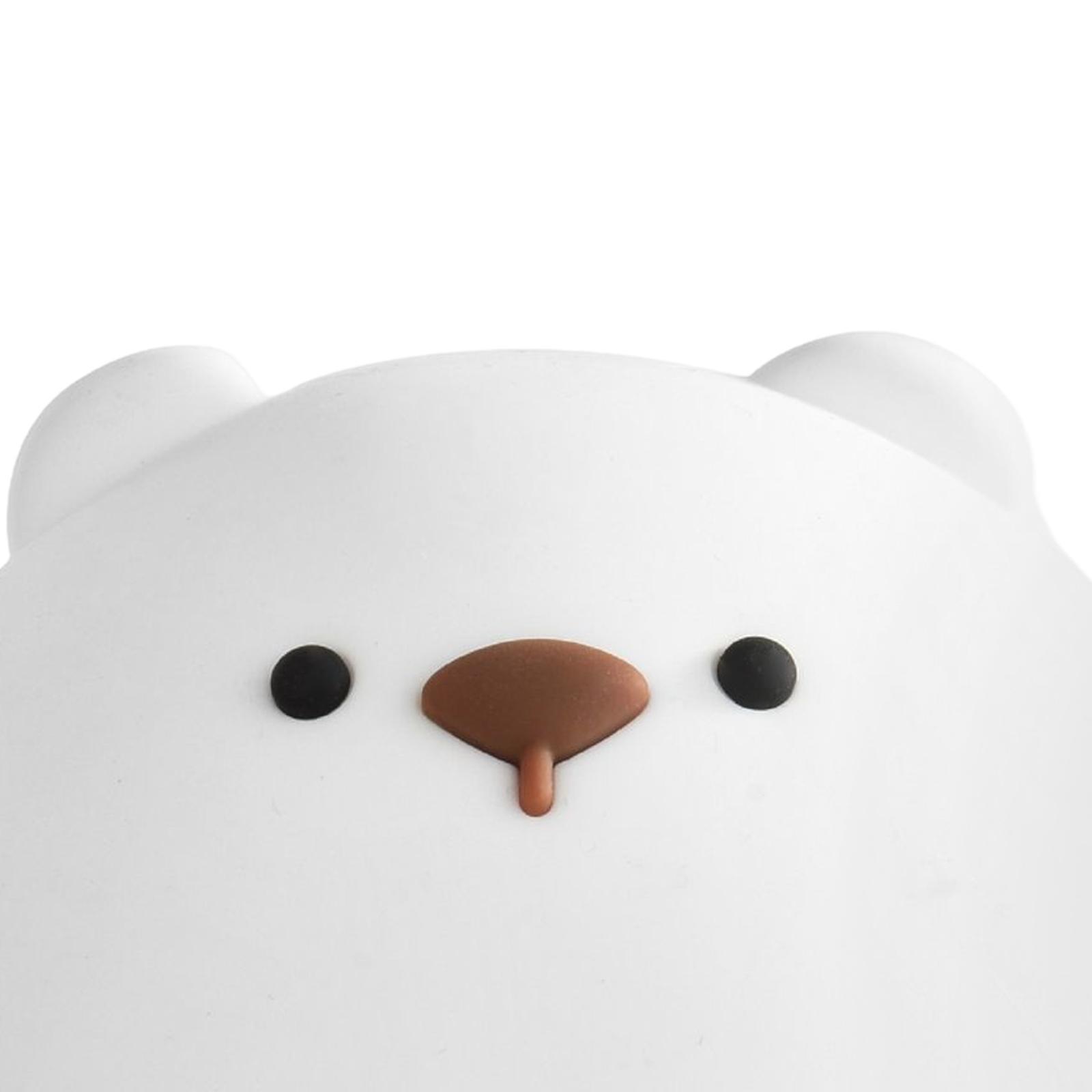 Child Animal Night Light 7 Colors Silicone USB Nursery Baby Rechargeable