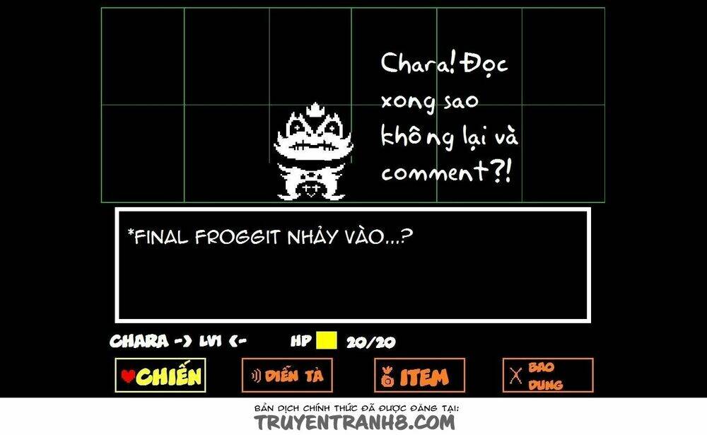 undertale - câu chuyện dưới lòng đất chapter 2 12