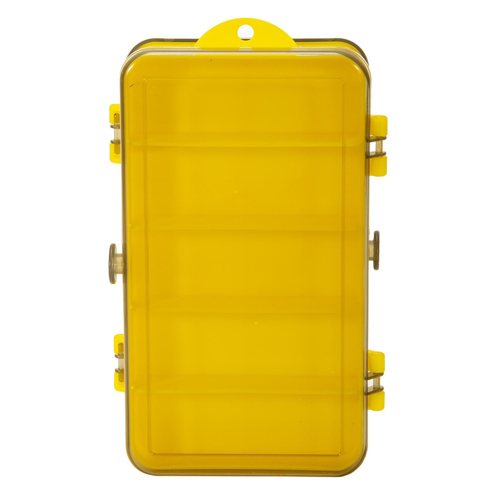 Fishing Tackle Box Double Sided Trays Container Equipment Accessories Tool