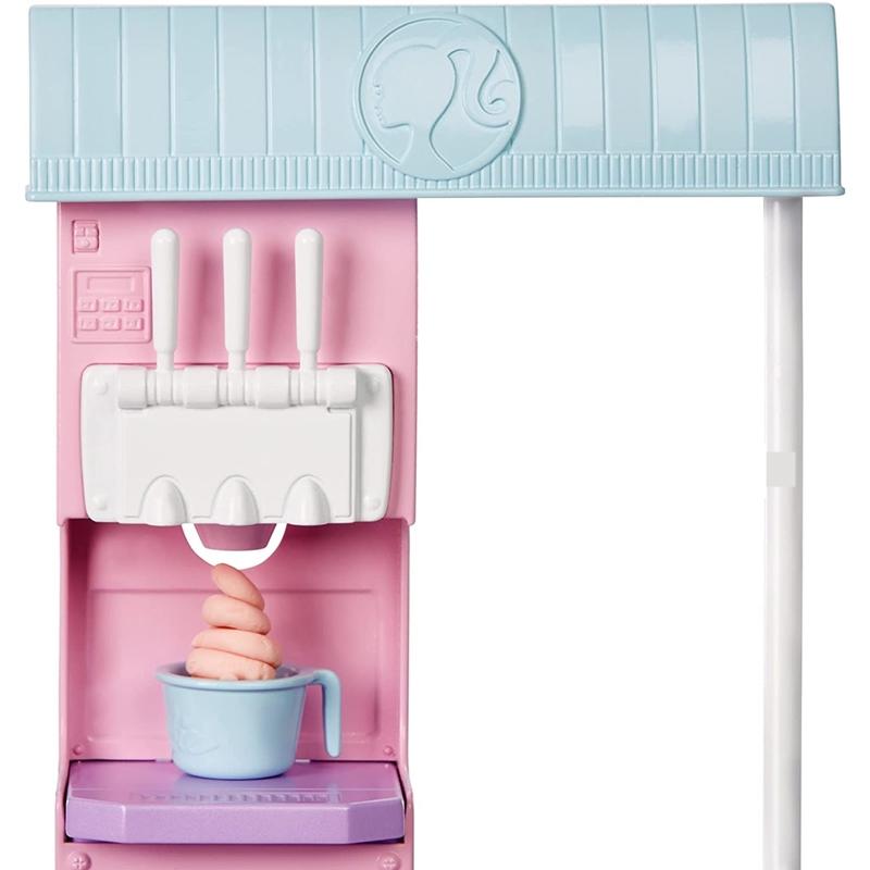 Đồ Chơi Quầy Kem Mát Lạnh Barbie Ice Cream Shop - Barbie HCN46