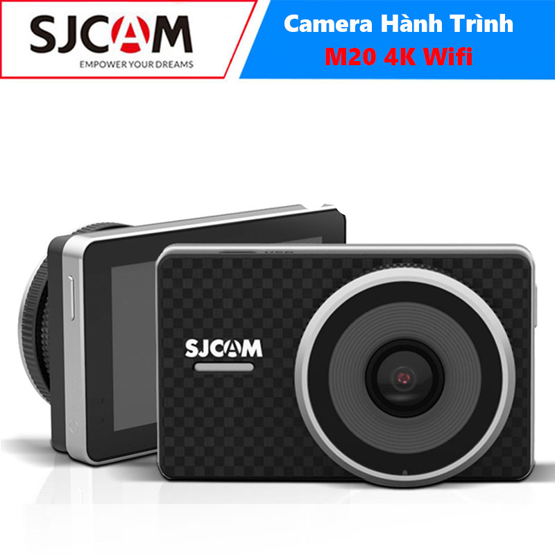 Camera Hành Trình SJCAM SJDash+ 4K Wifi  - Hàng chính hãng