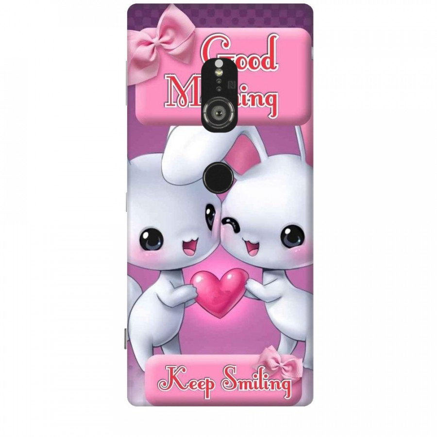 Ốp lưng dành cho điện thoại SONY XZ2 Thỏ Con Đáng Yêu