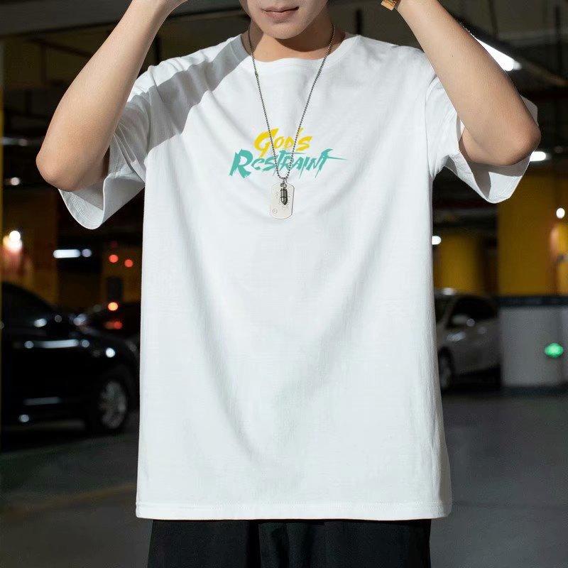 Áo Thun Nam Ngắn Tay In Hình Sáng Tạo