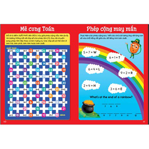 Big Fun Activitity Books 1A + 1B Á Châu Books Chuẩn bị cho bé đến trường (5 - 7 tuổi)