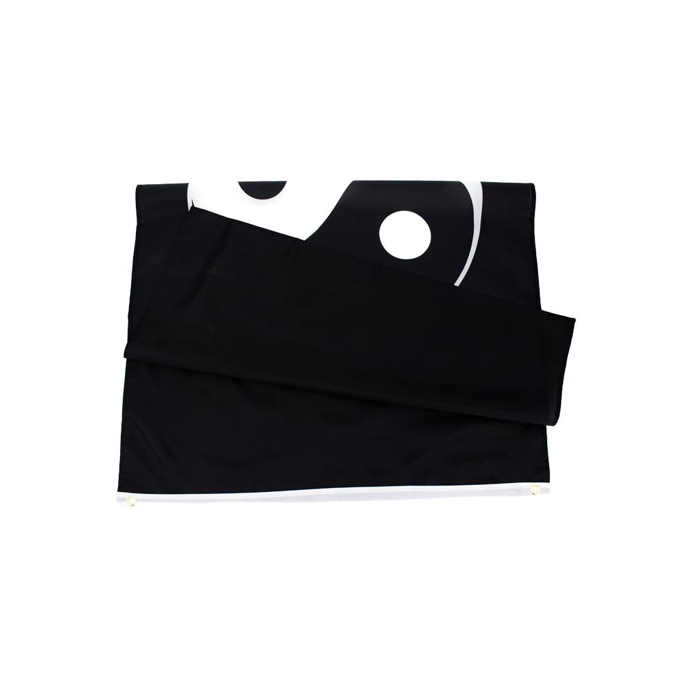 90x150cm Cờ Âm Dương Trong Nhà Ngoài Trời Âm Dương Hòa Bình Đạo Đạo Biểu Ngữ Cờ Âm Dương