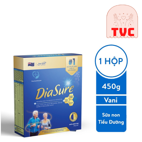 [ Mua 3 tặng 1] Diasure Mẫu Mới - Sữa Non Dành Cho Người Tiểu Đường