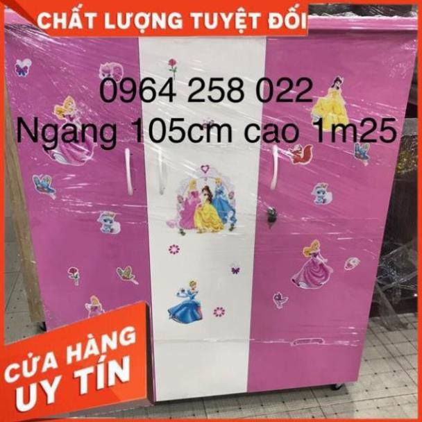 Tủ nhựa đài loan ngang 105cm cao 1m25 tphcm