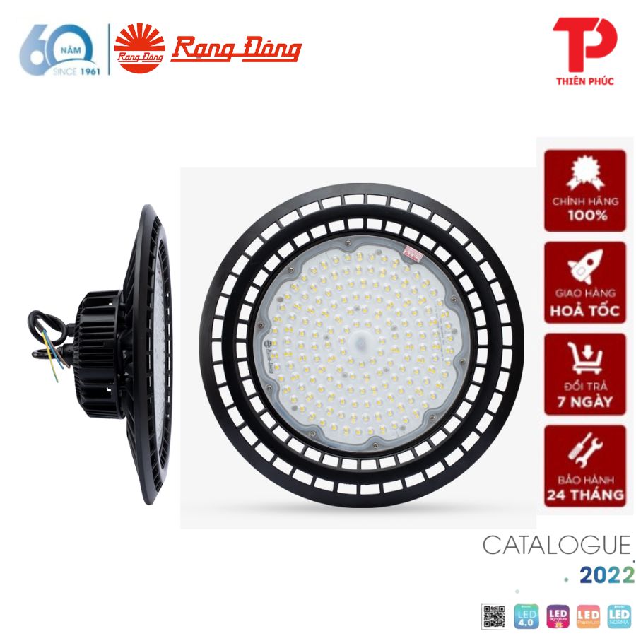Đèn LED High Bay 250W Rạng Đông Đèn chuyên dụng cho Nhà Xưởng Kho Bãi Model: HB03 390/250W