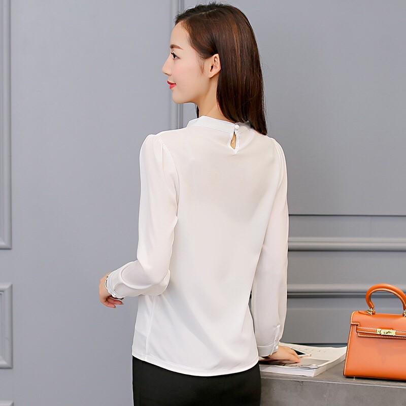 Áo kiểu nữ tay dài - thanh lịch - sang trọng - quý phái mẫu mới nhất 2020
