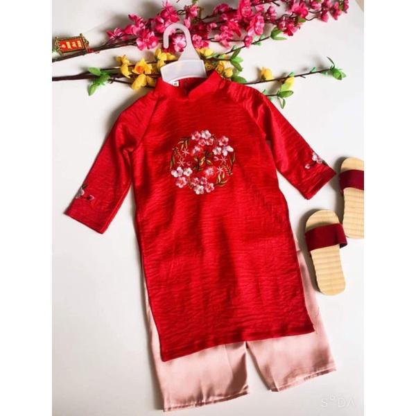 Sét áo dài cách tân mẹ bé đẹp sang