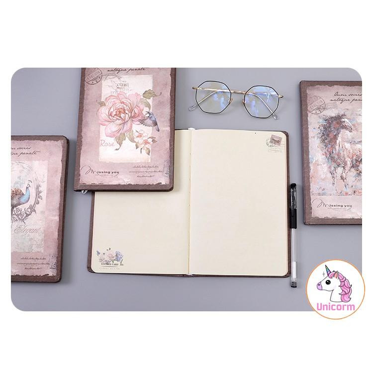 Sổ tay phong cách vintage missing you -