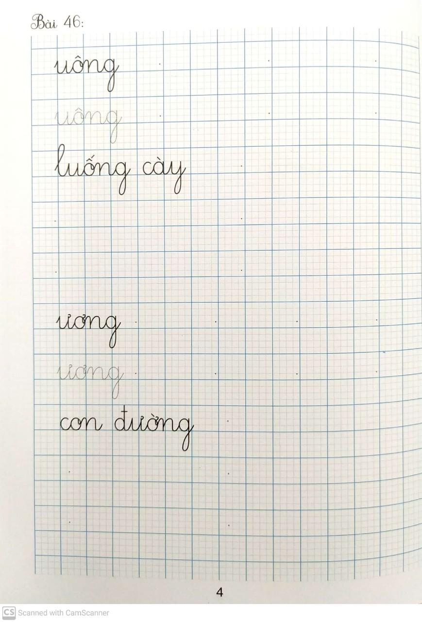 Vở Viết Đúng, Viết Đẹp 1 - Tập 2