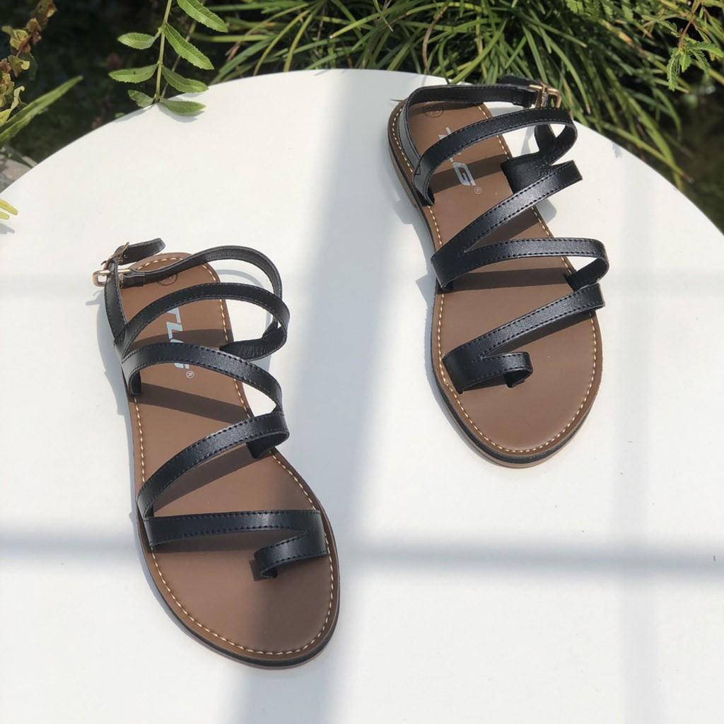 Hình ảnh Sandal nữ xỏ ngón chữ M hot trend 2020 trẻ trung năng động 21418