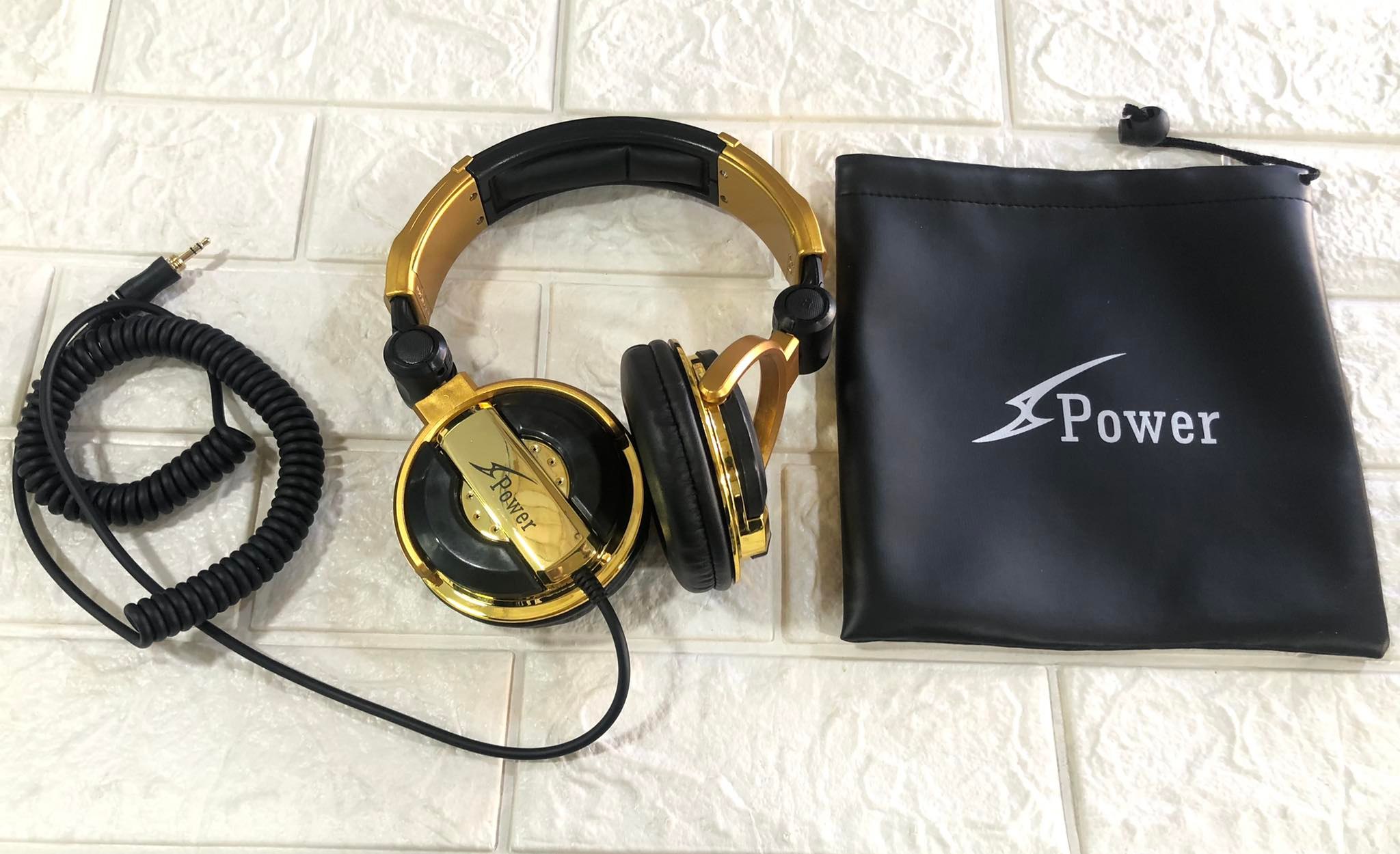 HEADPHONE POWER CHỤP TAI HDJ-1000 MÀU VÀNG ÂM THANH HAY