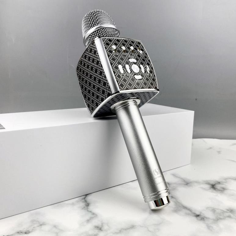 Mic Karaoke Bluetooth YS95 Tích Hợp Loa Bass Dùng Hát Tại Nhà Hoặc Livetream không dây