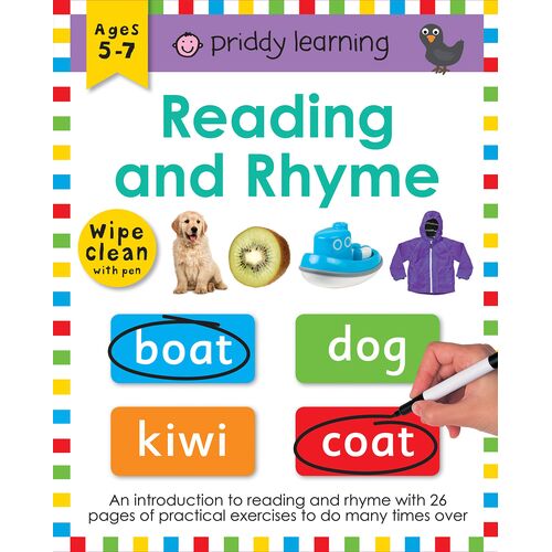 Wipe Clean Workbooks: Reading And Rhyme