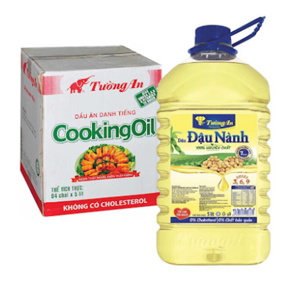 Dầu ăn Đậu Nành Tường An 1Lít / 2Lít/ 5Lít