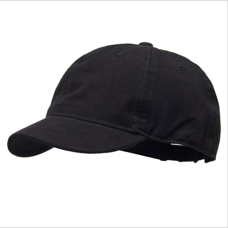 Thời trang ngắn vành điều chỉnh màu rắn bóng chày cap unisex bóng râm mùa hè mùa hè đàn ông cha mũ phụ nữ snapback solid unisex Color: KQ Size: Adjustable