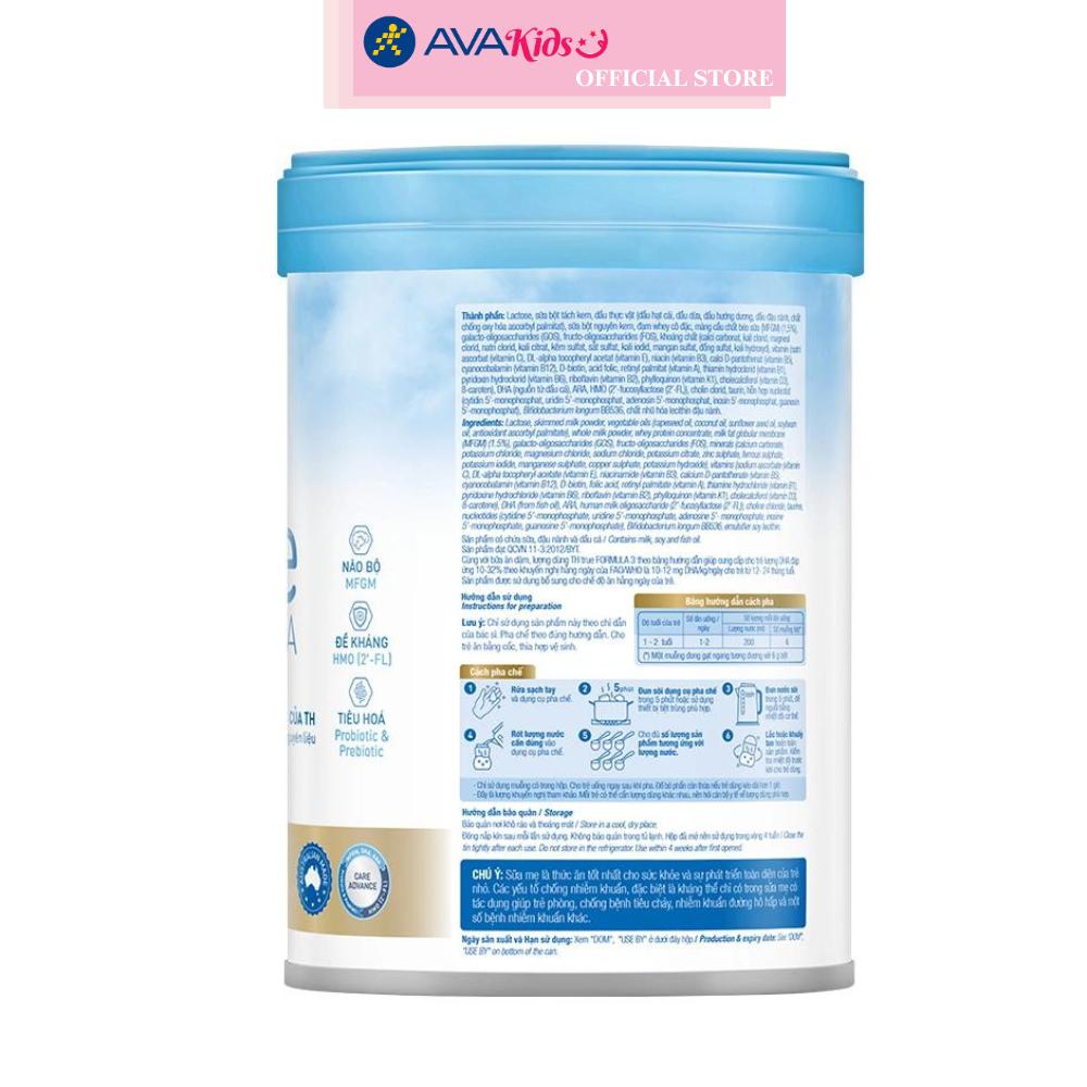 Sữa bột TH true Formula số 3 800g (1 - 2 tuổi)