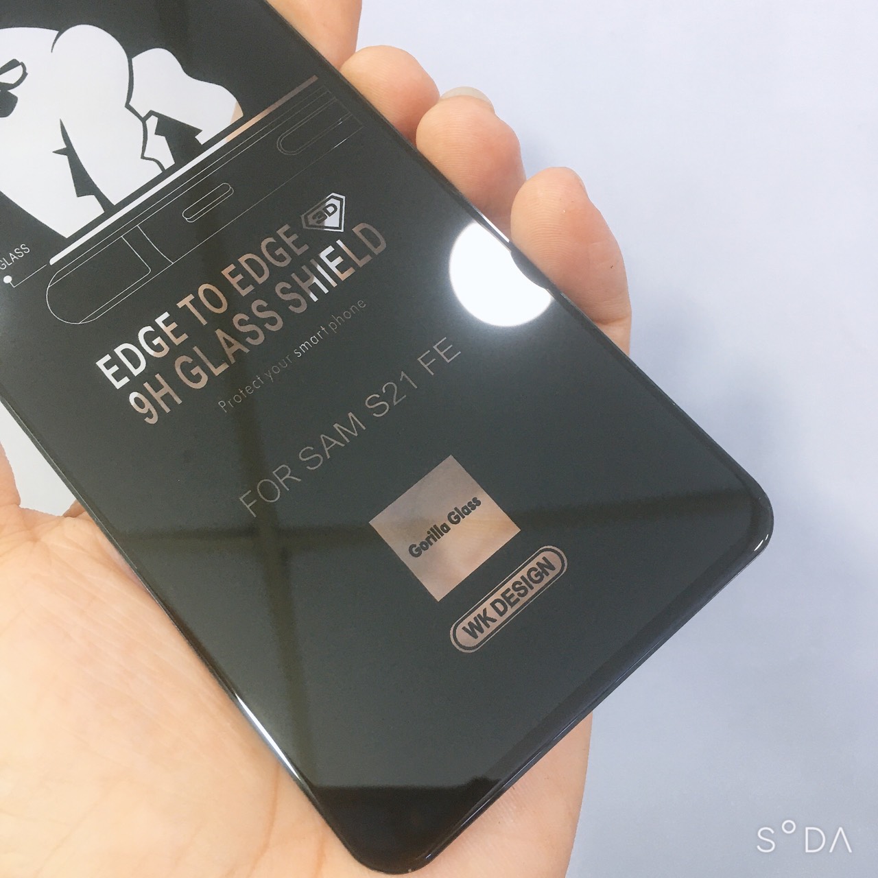 Kính cường lực cho Samsung S21 FE KingKong full màn hình cao cấp( hàng chính hãng)