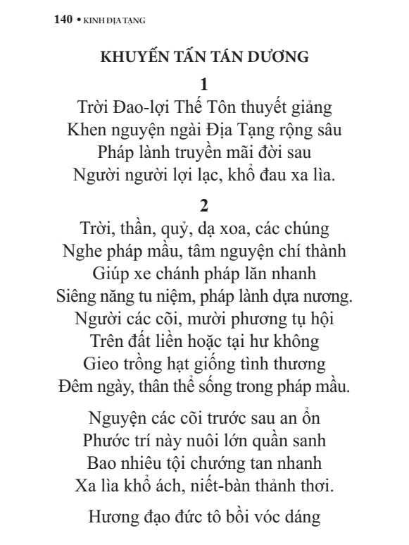 Kinh Địa Tạng (Tái bản)