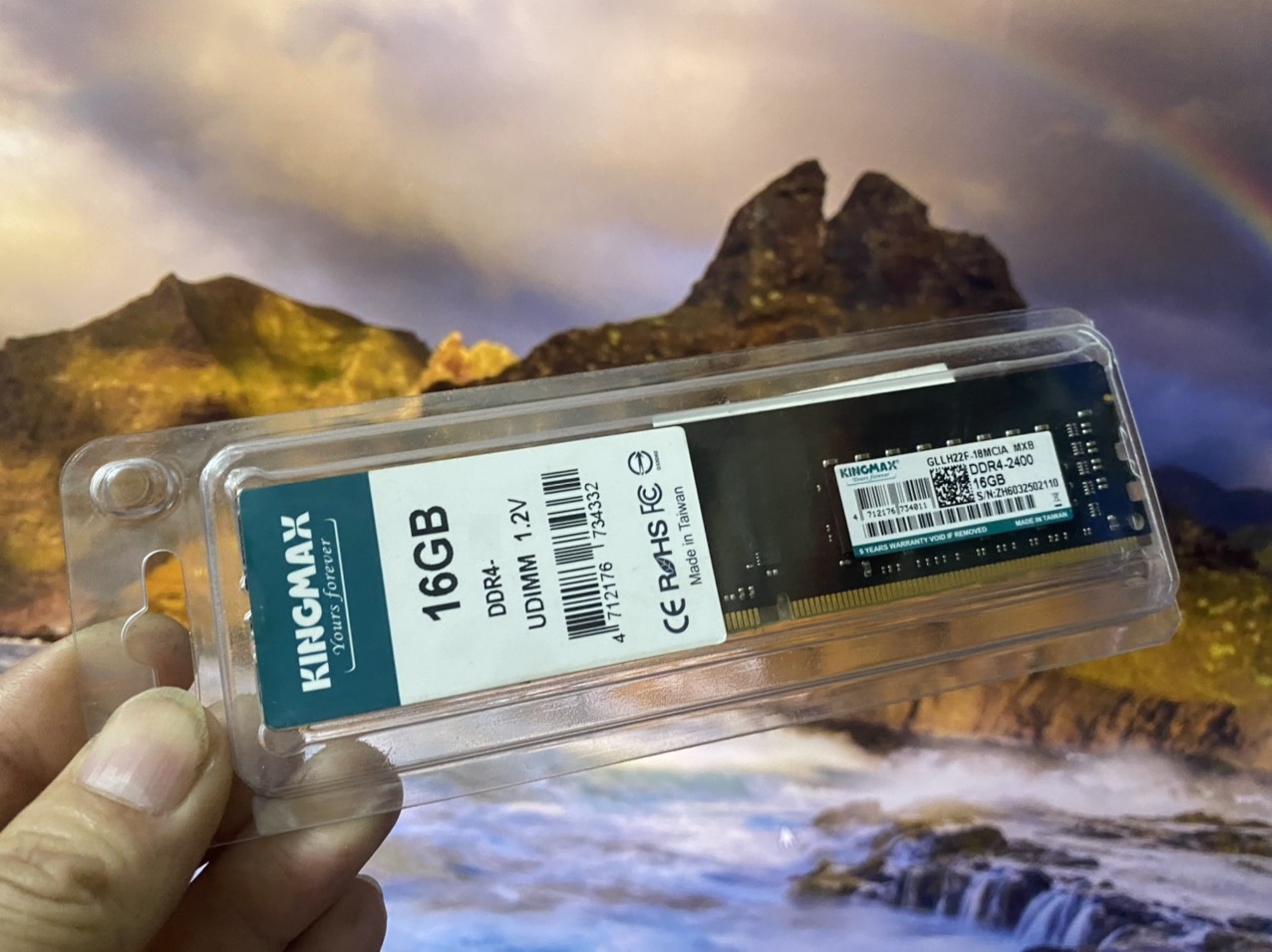 RAM PC 16GB DDR4-BUS 2400 KINGMAX - HÀNG CHÍNH HÃNG