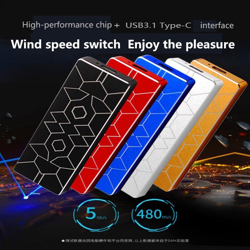 Ổ Cứng Di Động SSD 4TB 2TB 500GB USB3.1 Type-c