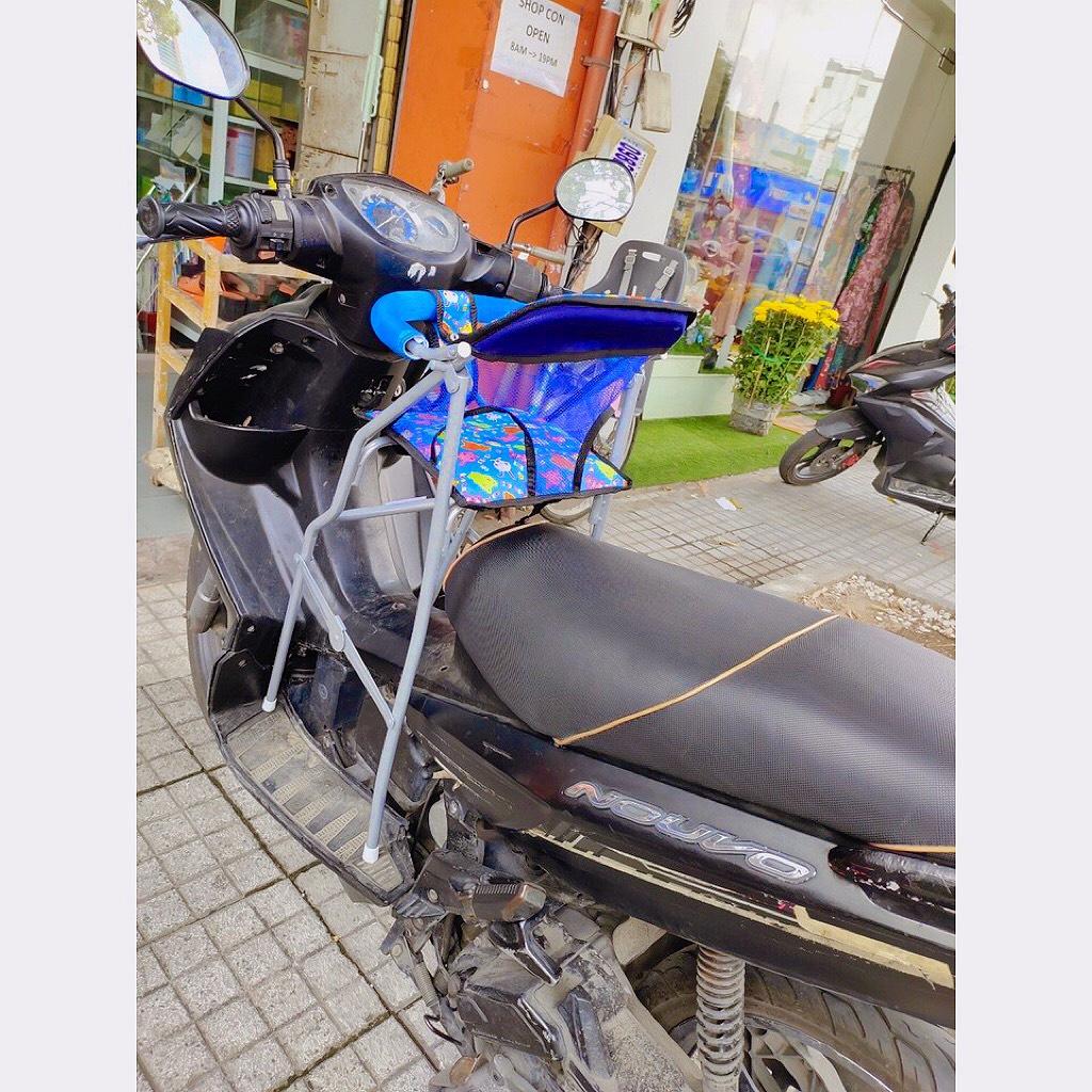 Ghế cho bé ngồi xe Novo 2,3,4,5,6,LX , GHẾ GA XẾP SẮT SƠN TĨNH ĐIỆN