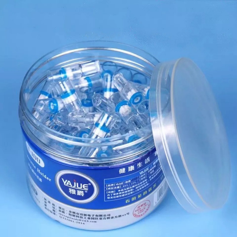 Hộp 100 Đầu Lọc Thuốc L.á Thanh Lọc Bảo Vệ Sức Khoẻ, Kèm 4 Đầu Chuyển Loại Vừa &amp; Nhỏ