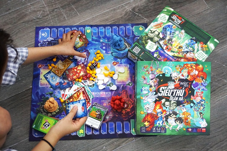 Siêu Thú Ngân Hà - Lớp học Mật ngữ, Bộ Trò chơi Board Game Giá Tốt, Đồ chơi Giáo Dục Cho Các Bạn Trẻ