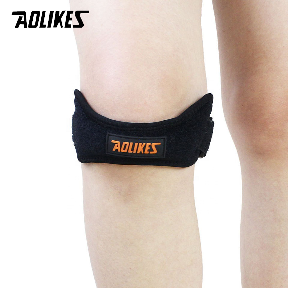 Bộ 2 đai bảo vệ hỗ trợ xương bánh chè AOLIKES YE-7918 hỗ trợ khớp gối Magnetic Knee Support Belt