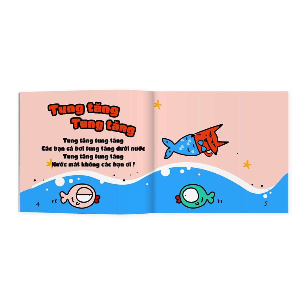 Ehon - Rón rén rón rén - Ehon Nhật Bản dành cho bé từ 0 - 6 tuổi - Bản Quyền