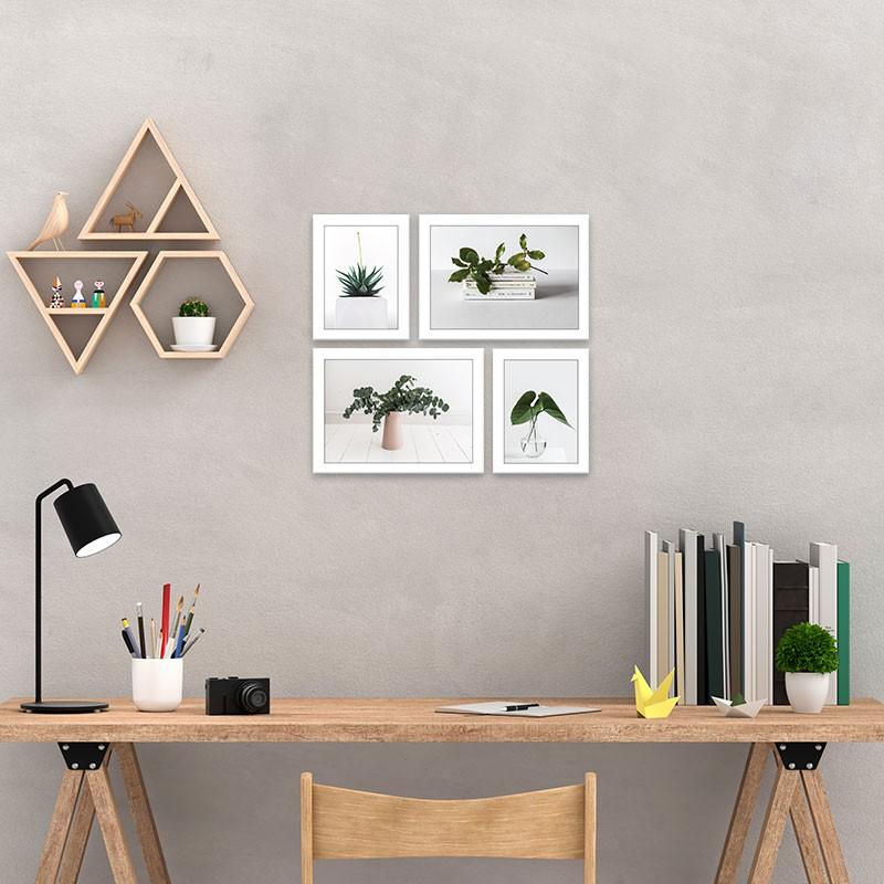 Bộ 4 khung ảnh treo tường có ảnh - WK205