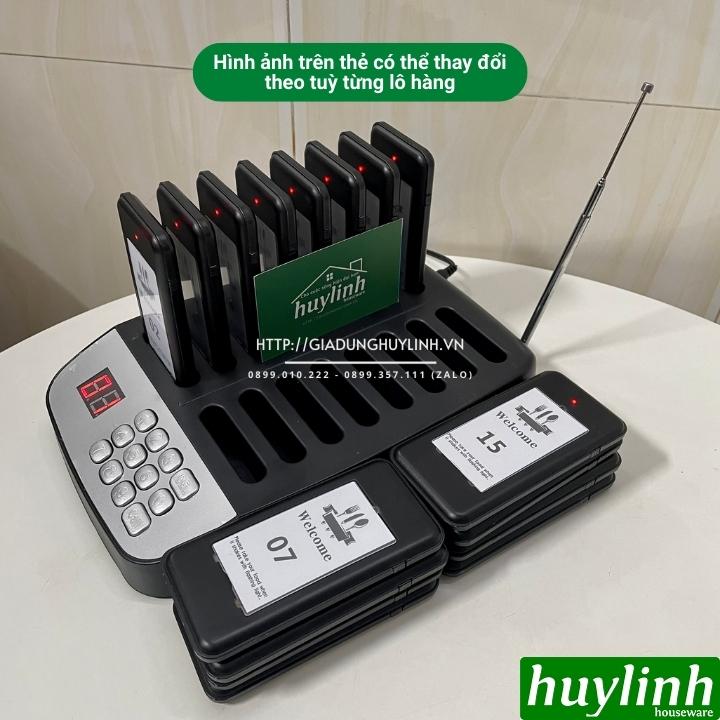 Bộ 16 thẻ rung tự phục vụ bán kính 30m và 50m