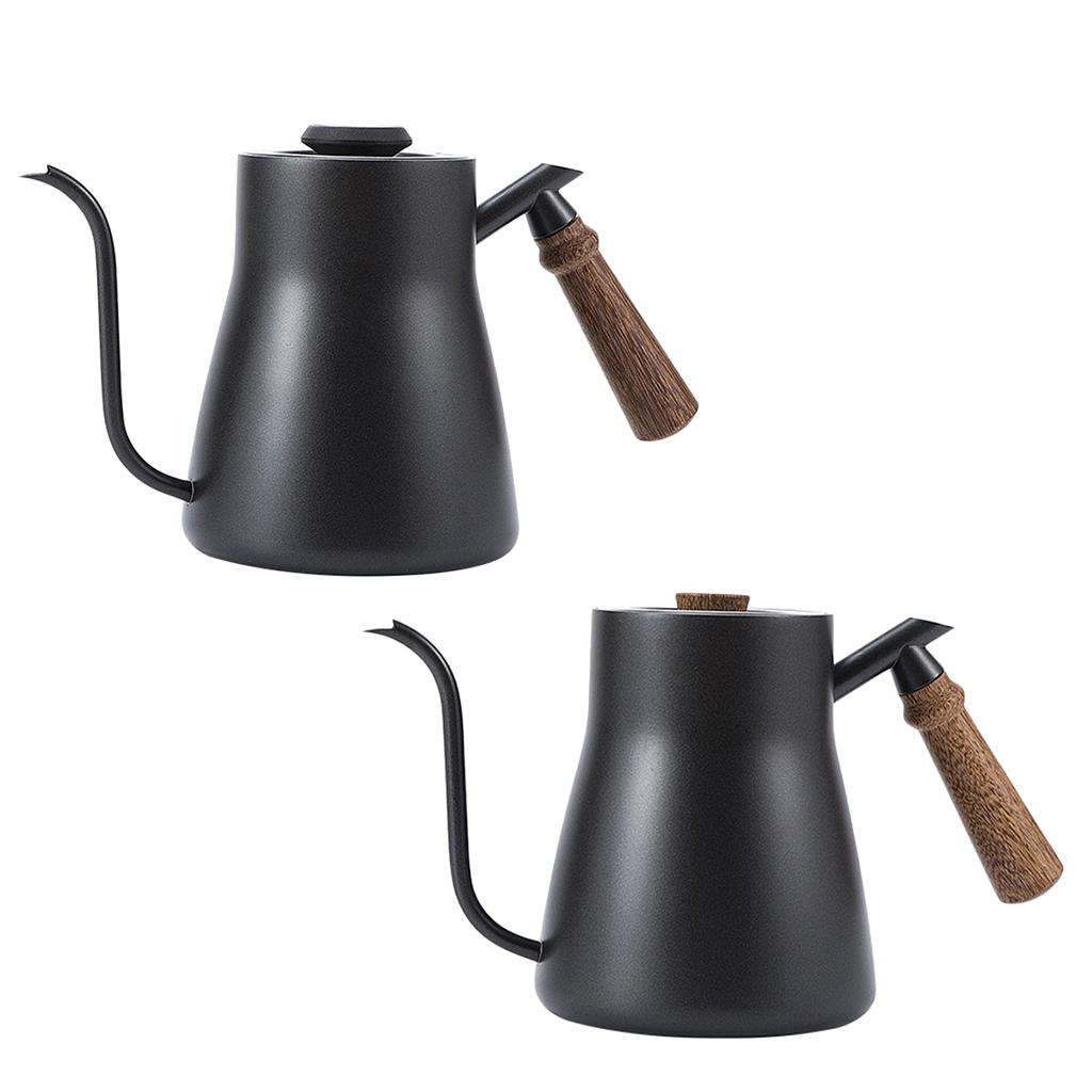 Coffee Drip Stainless Steel Kettle Pot Teakettle Maker Gooseneck 850ML