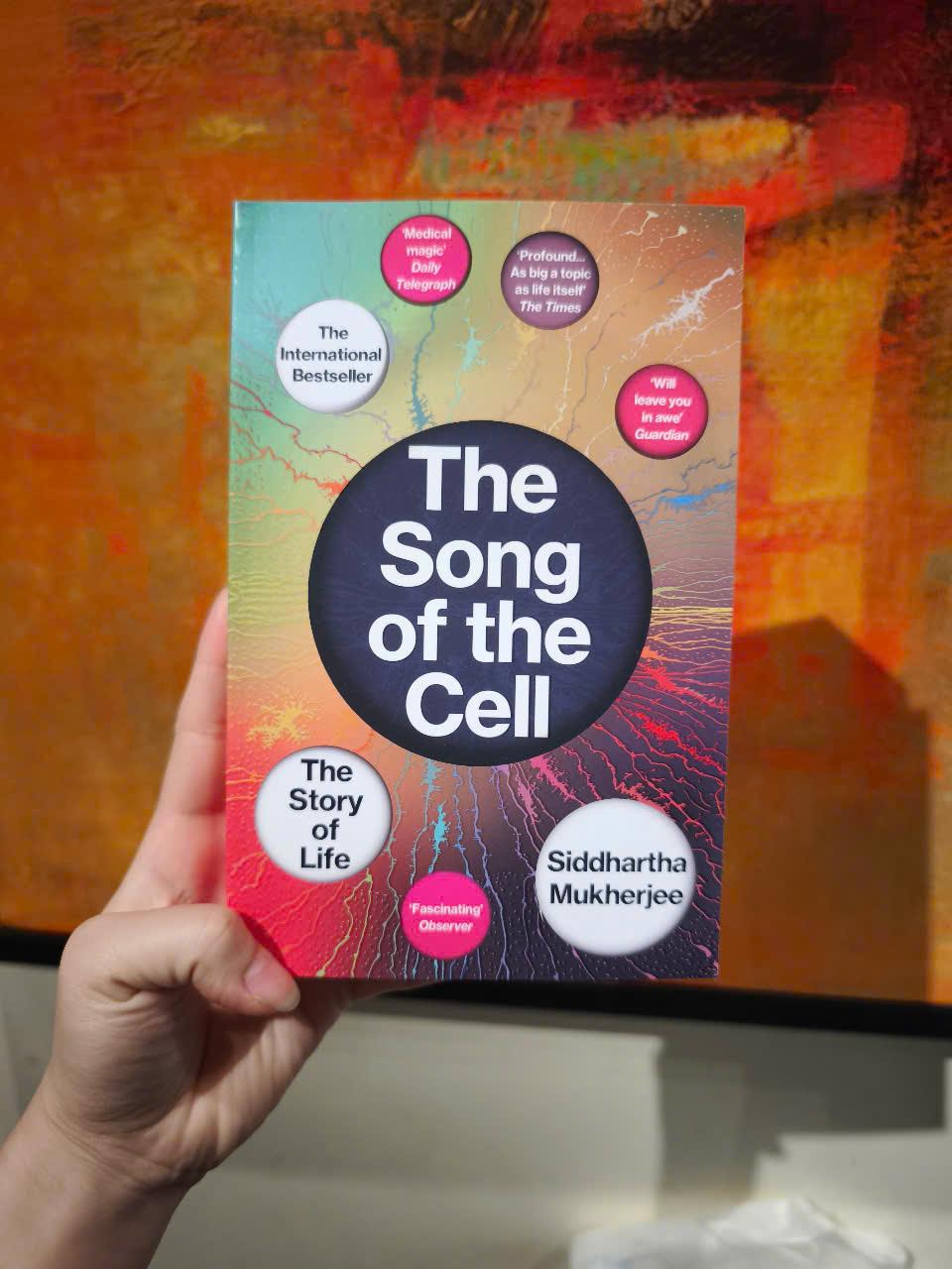 Sách - The Song of the Cell by Siddhartha Mukherjee/Amazon Editors' pick Best Nonfiction - UK Book