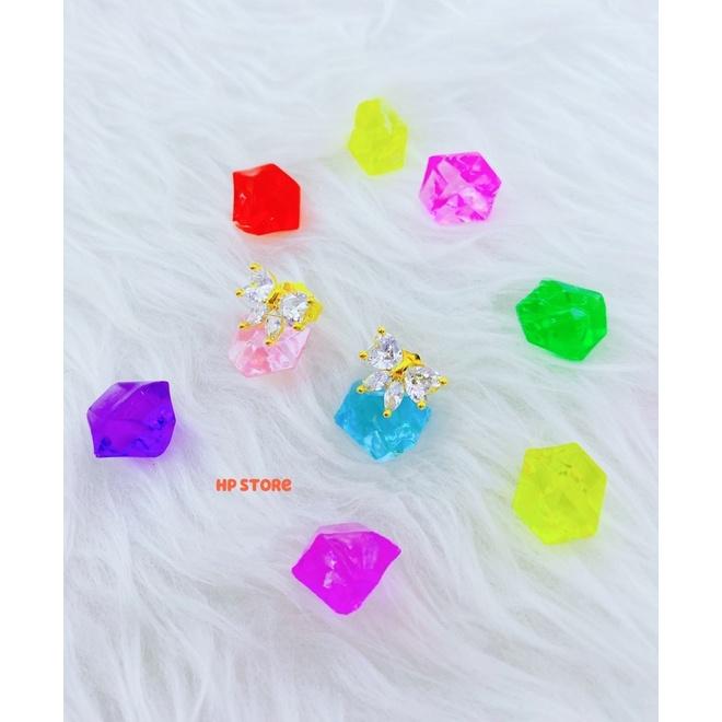 Bông Tai Nữ Ngọc Nơ Sang Xinh, Bền Màu, Màu Vàng Hàng Đẹp Hàng Thiết Kế Tinh Tế Mẫu Mới