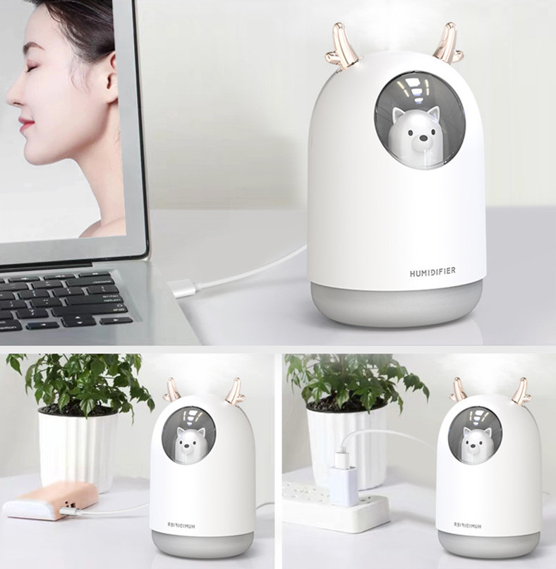 Máy phun sương tạo ẩm hàng hiệu con Gấu Humidifier- Bền tốt của AGD