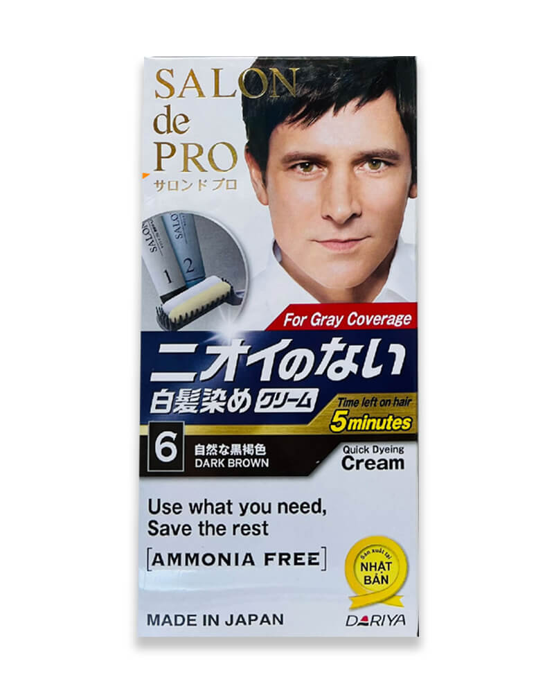 KEM NHUỘM TÓC PHỦ BẠC SALON DE PRO MCA6