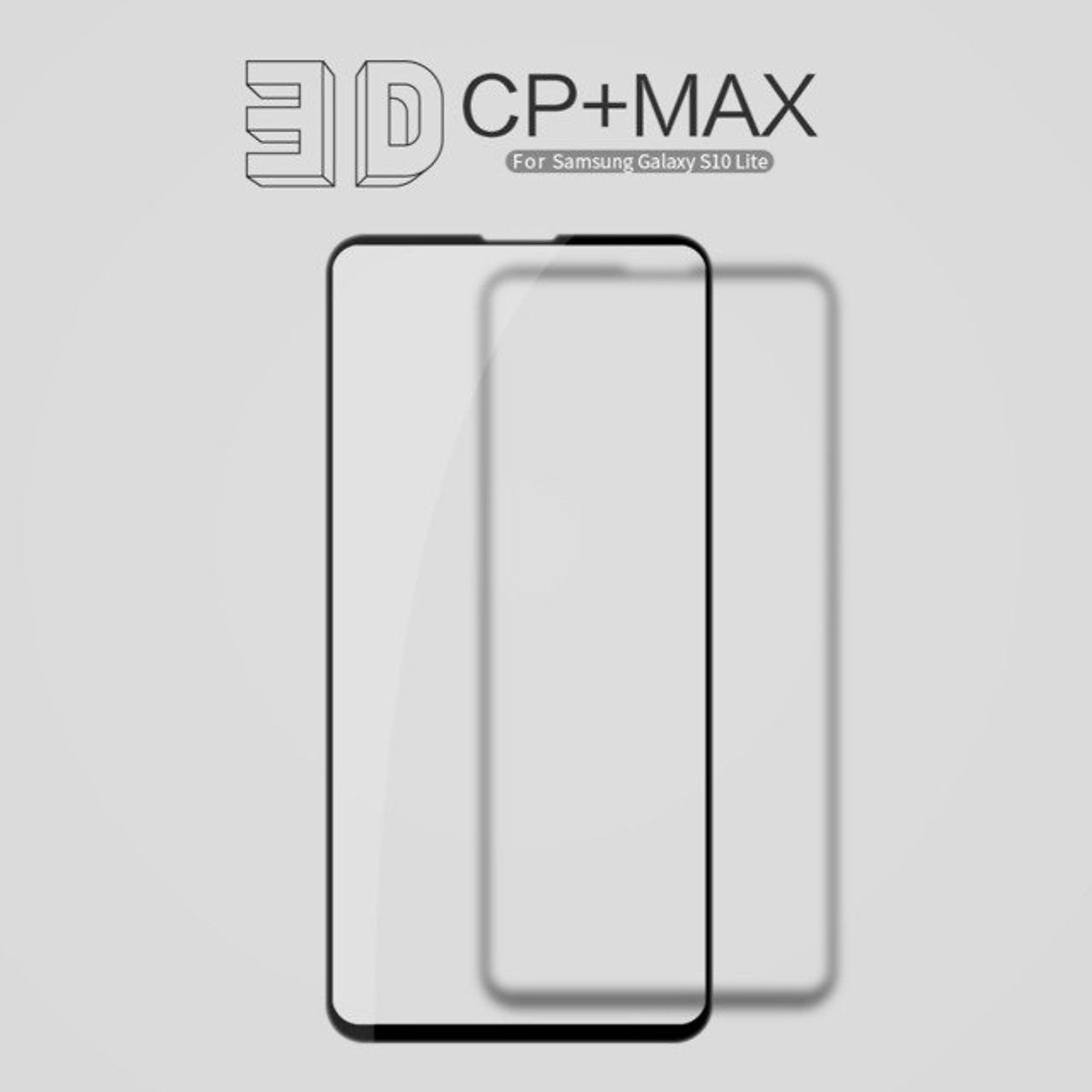 Kính Cường Lực full 3D siêu mỏng cho Samsung Galaxy S10 hiệu Nillkin CP+ Max mặt kính AGC siêu bền Nhật Bản phủ Nano hiển thị Full HD - Hàng chính hãng