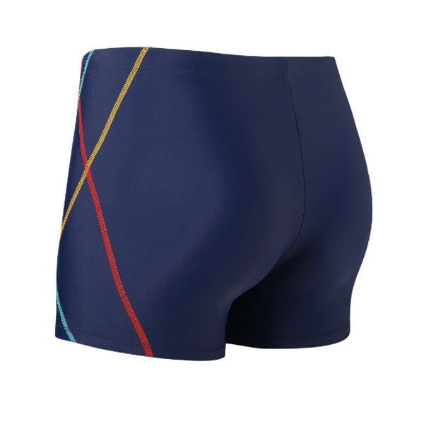 Quần bơi nam Boxer YESURE SOC Chất liệu polyester Spandex cao cấp , chống thấm , nhanh khô form Fitness thời trang (Tặng kèm nón bơi + bịt tai silicon)