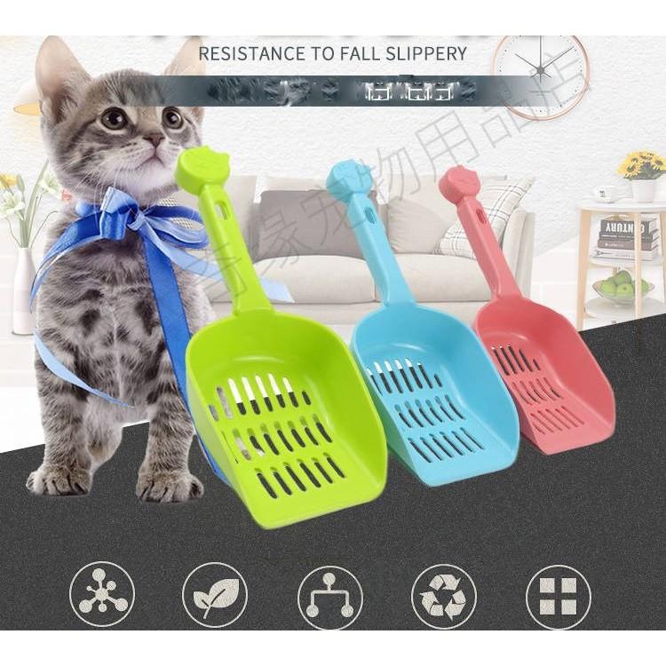 Xẻng Nhựa Lọc Cát Vệ Sinh Cho Mèo